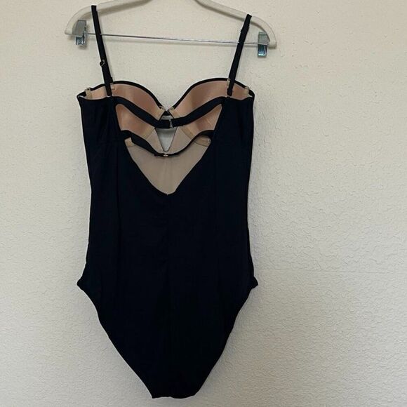 Tart Swimsuit REESE One Piece SZ M Cutout Black - Picture 4 of 11